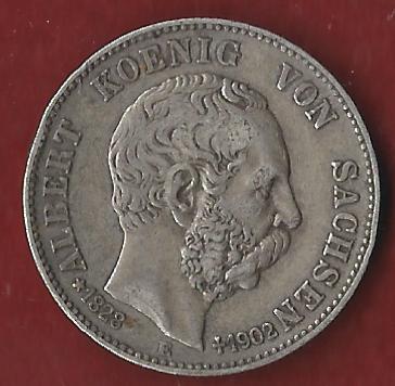  Sachsen 2 Mark 1902 Münzankauf Koblenz Frank Maurer AK 19   