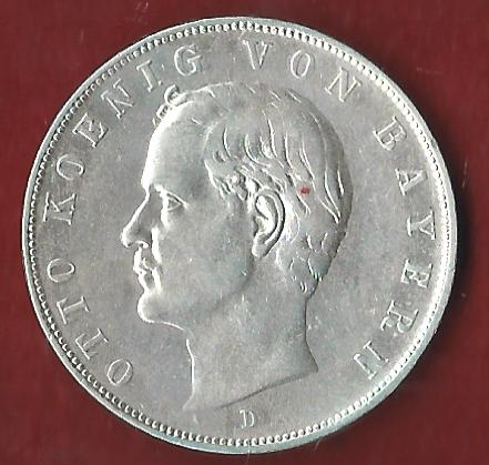  Bayern 3 Mark 1913 Münzankauf Koblenz Frank Maurer AK 22   