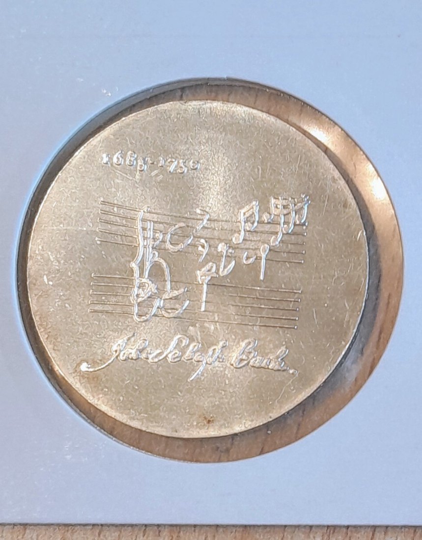 20 Mark 1975 Bach stempelglanz