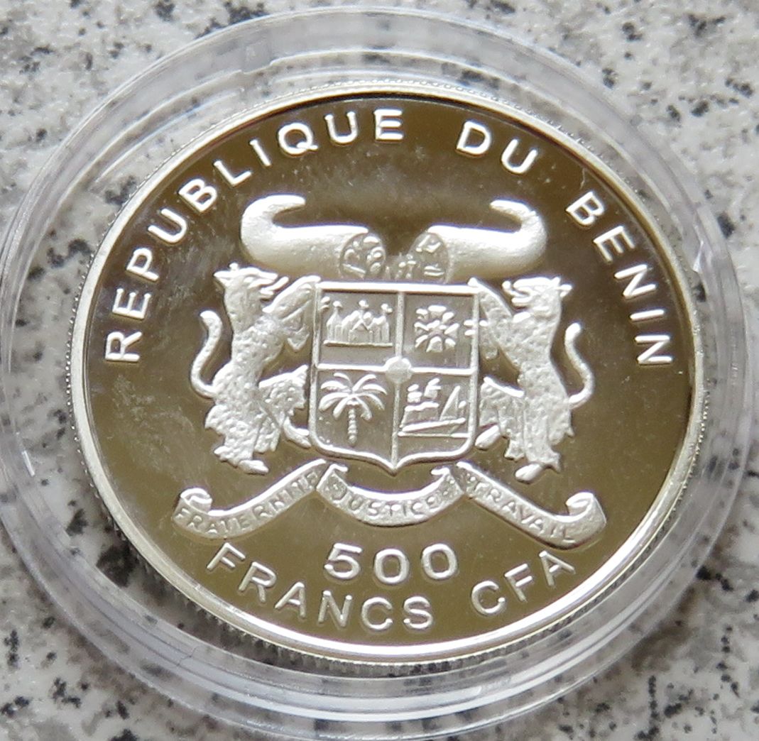  Benin 500 Francs 2002   