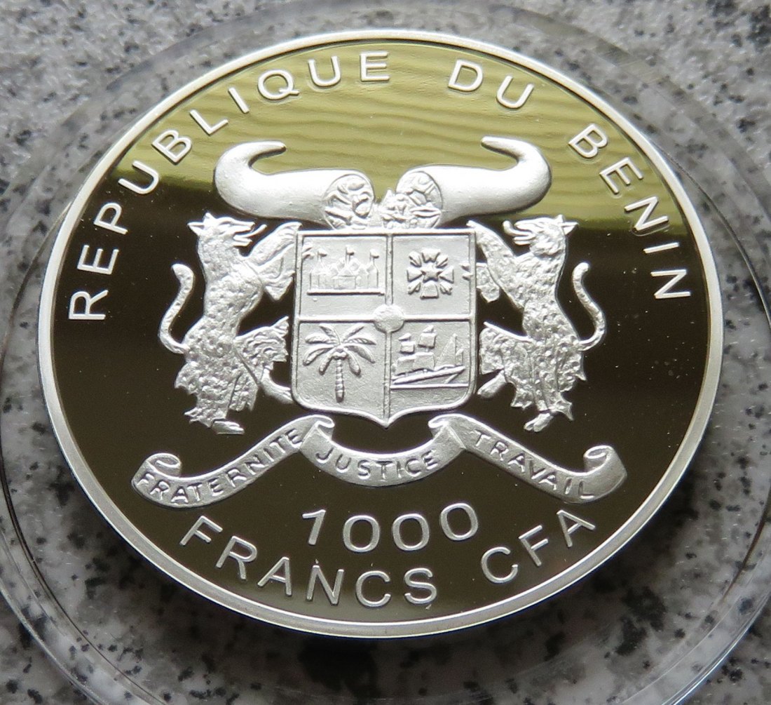  Benin 1000 Francs 2004   