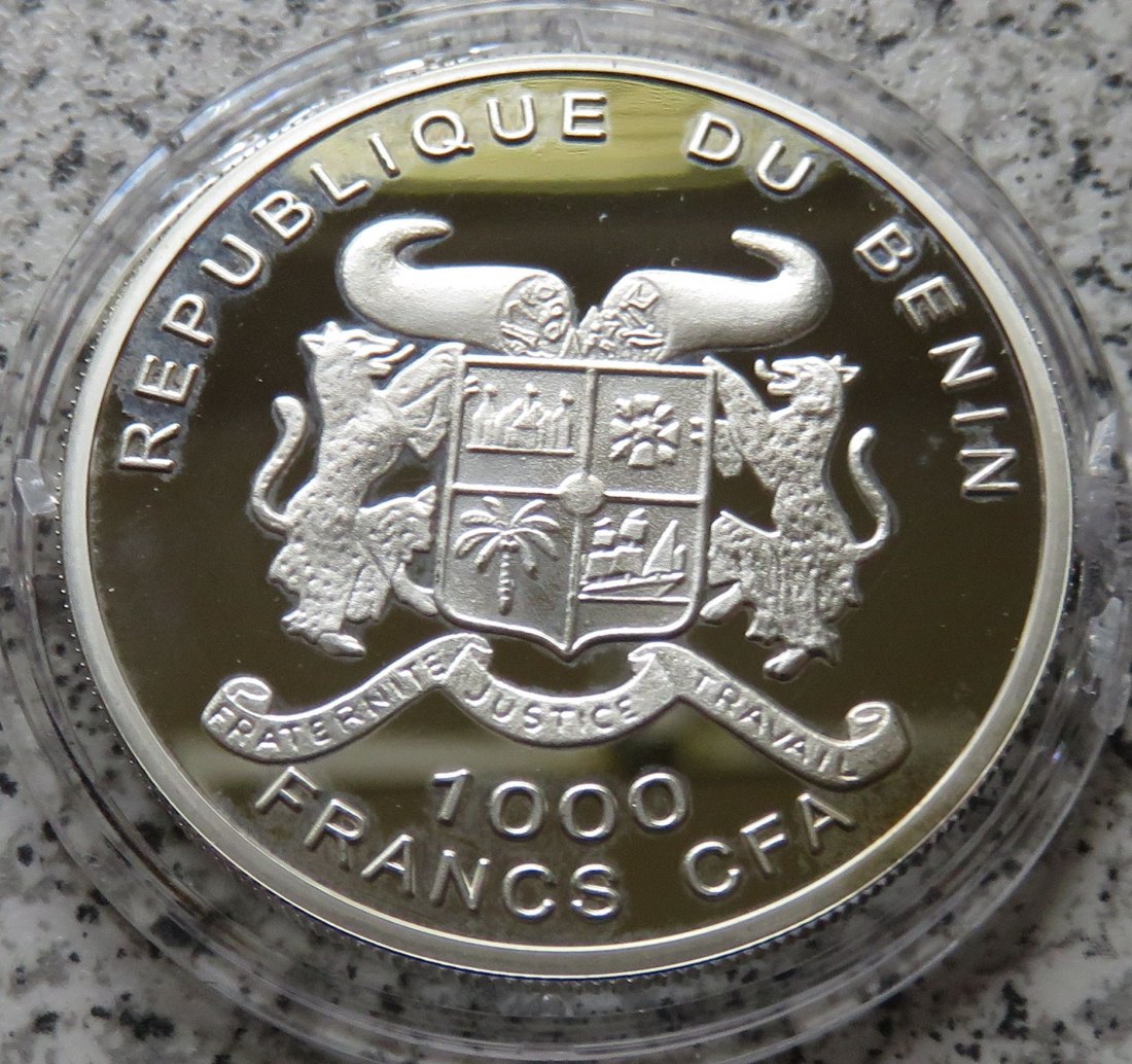  Benin 1000 Francs 2007   