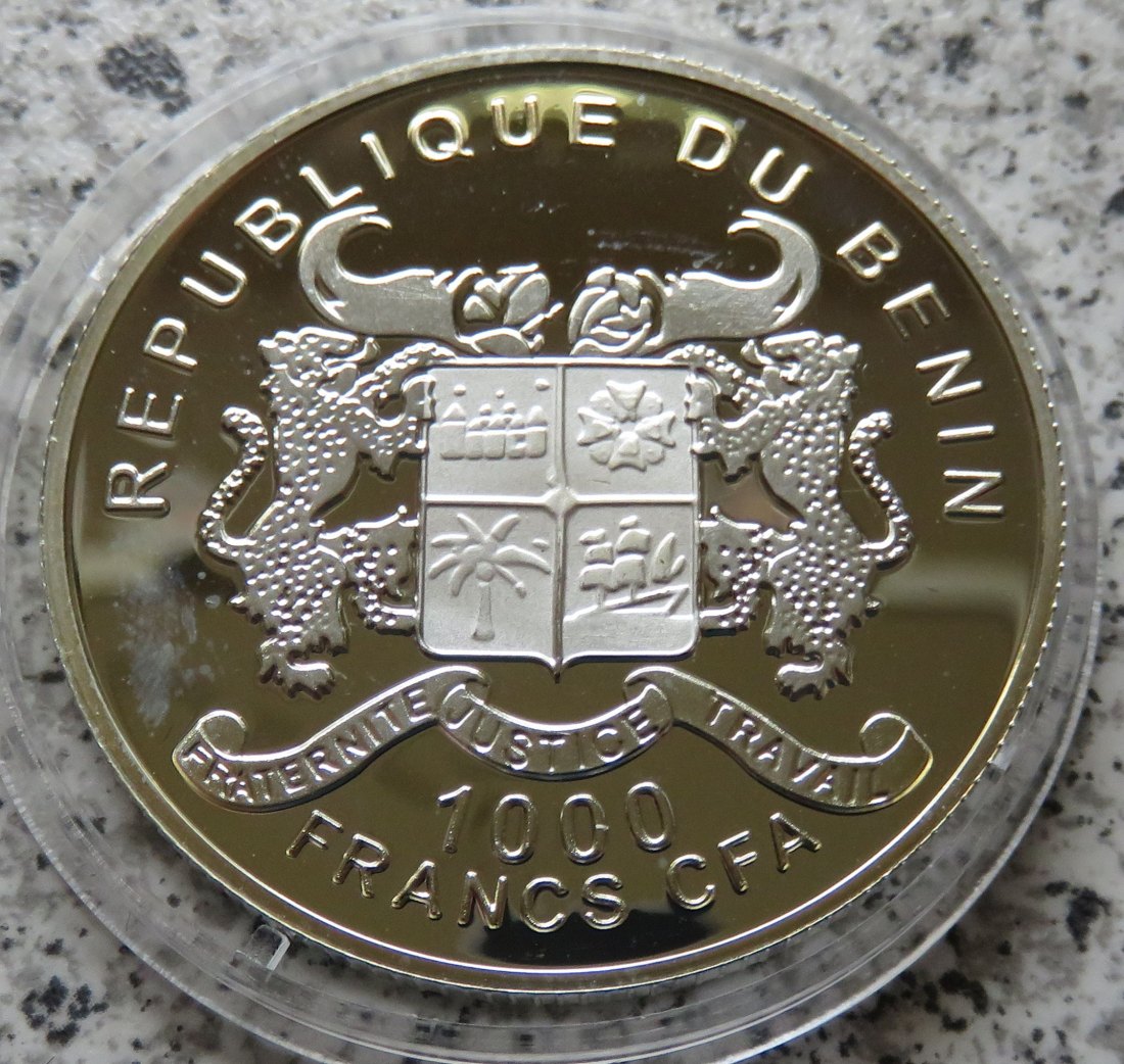  Benin 1000 Francs 2012   