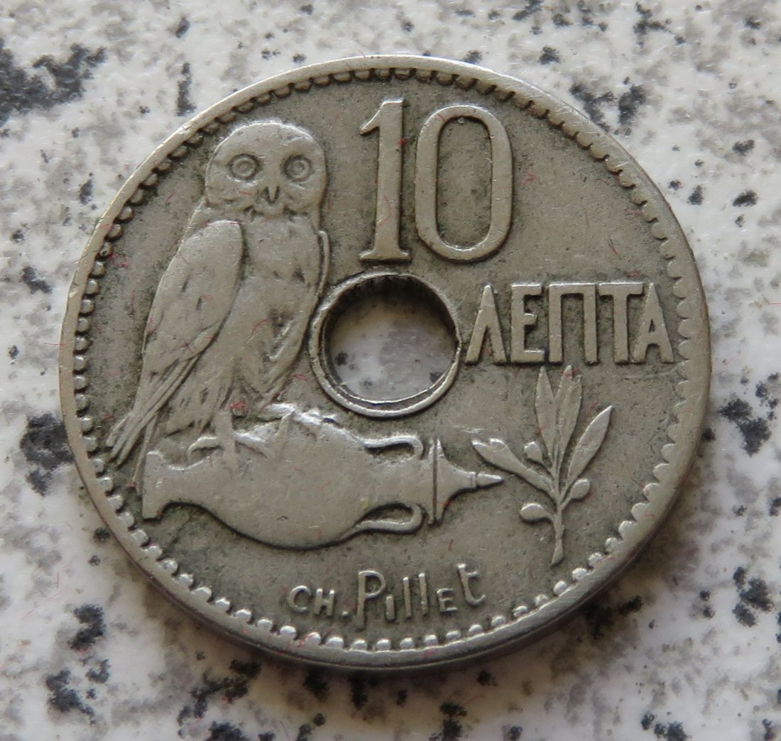  Griechenland 10 Lepta 1912   