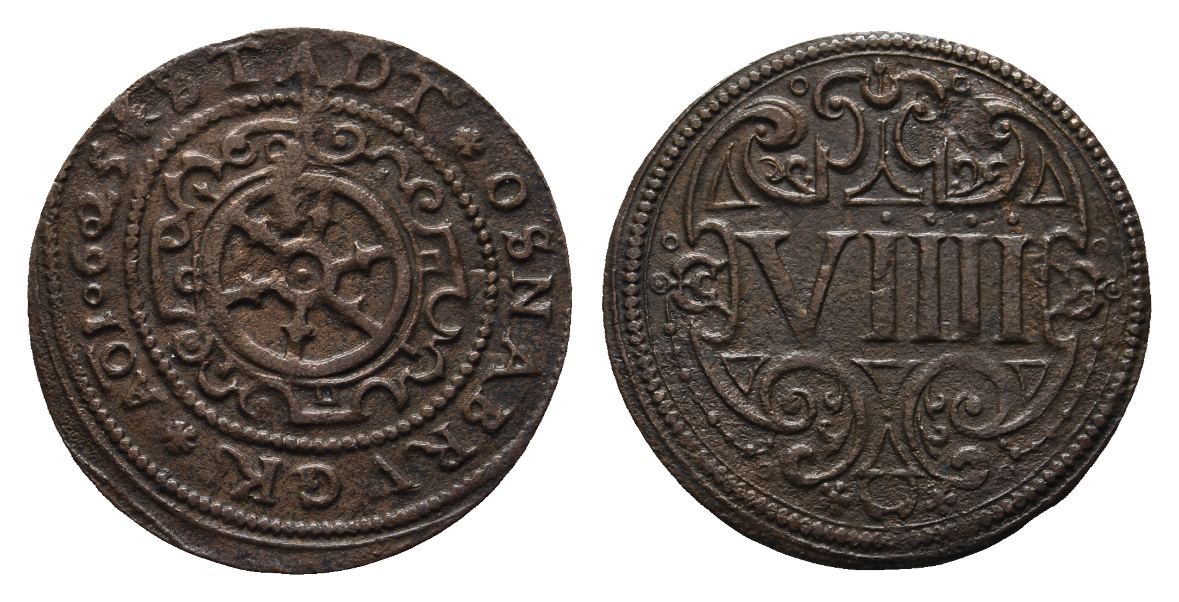  Altdeutschland; Osnabrück; Kleinmünze 1625   