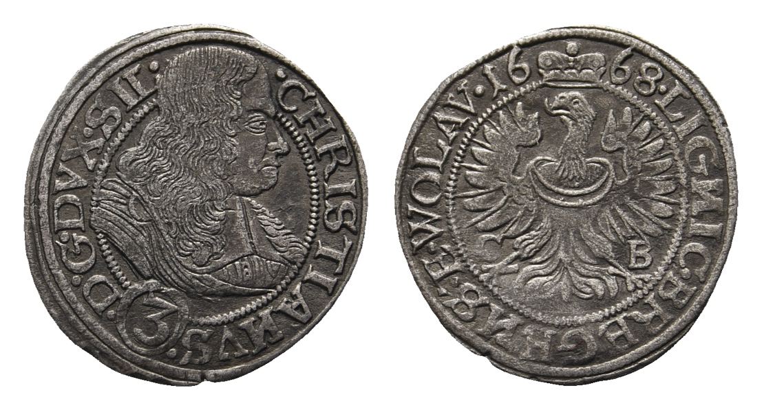  Altdeutschland; Kleinmünze 1668   