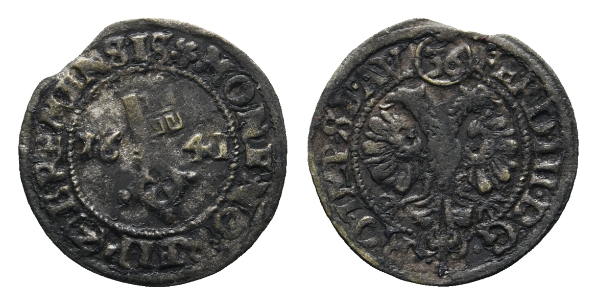  Altdeutschland; Kleinmünze 1641   