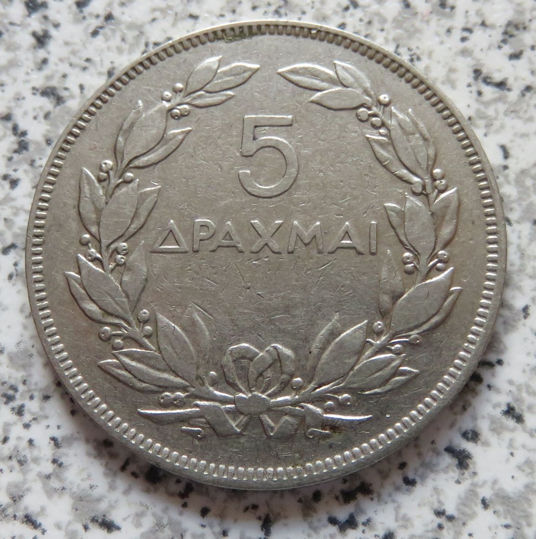  Griechenland 5 Drachmai 1930   