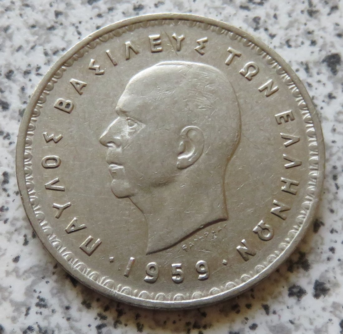  Griechenland 10 Drachmai 1959   
