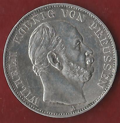  Preussen Siegesthaler 1871 Münzankauf Koblenz Frank Maurer AK 35   