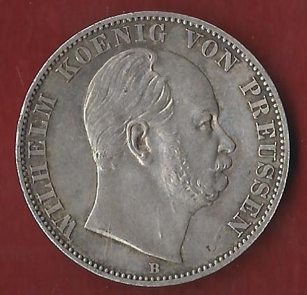  Preussen Vereinsthaler 1867 Münzankauf Koblenz Frank Maurer AK 36   