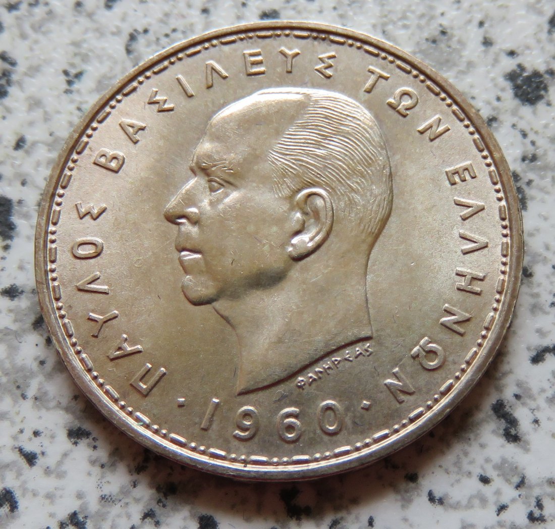  Griechenland 20 Drachmai 1960   