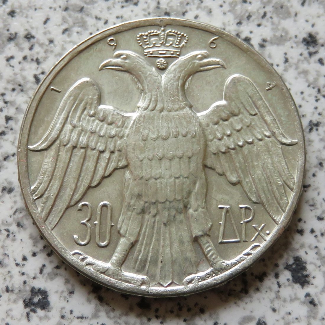  Griechenland 30 Drachmai 1964   