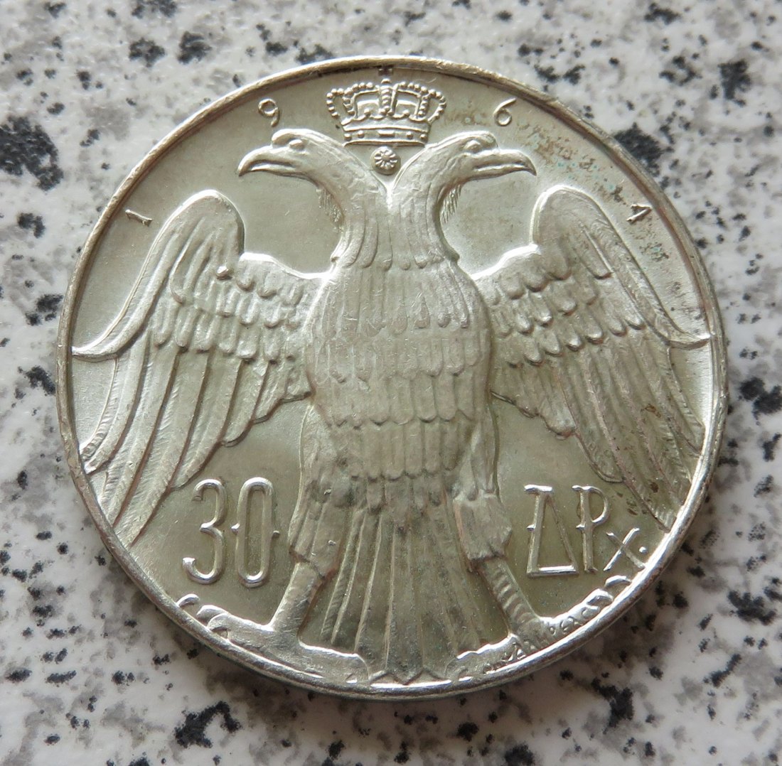  Griechenland 30 Drachmai 1964   