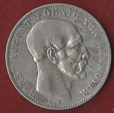  Hannover 1 Thaler 1849 Münzankauf Koblenz Frank Maurer AK 42   