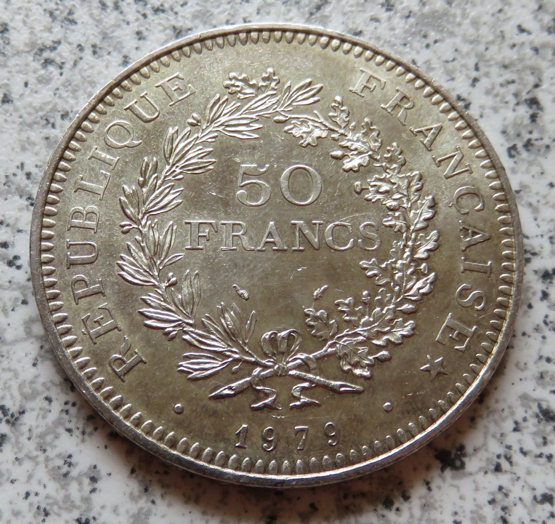  Frankreich 50 Francs 1979   