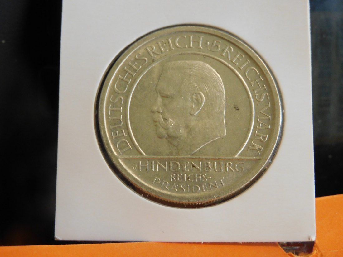 GERMANY 5 MARK 1929 A WEIMAR.GRADE-PLEASE SEE PHOTOS.