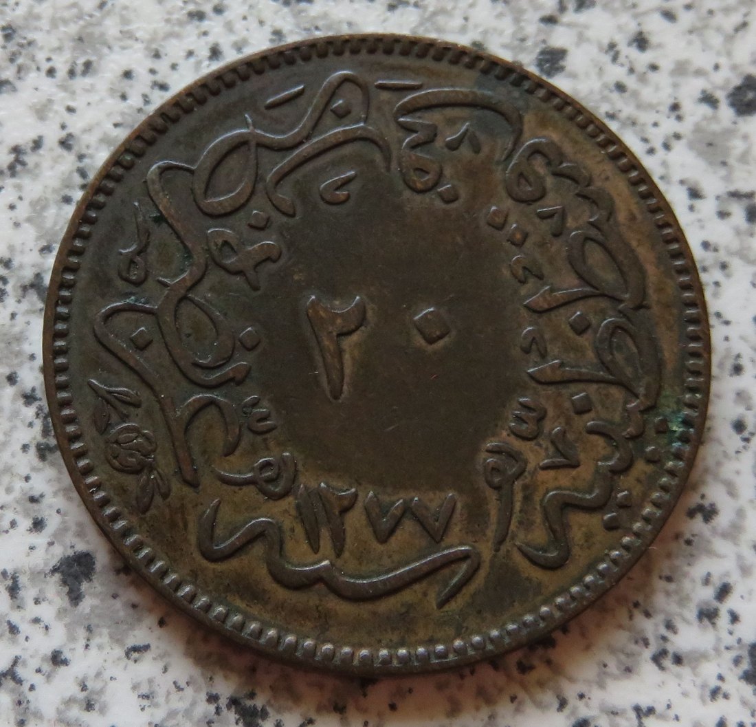  Osmanisches Reich 20 Para 1277/4 (1864)   