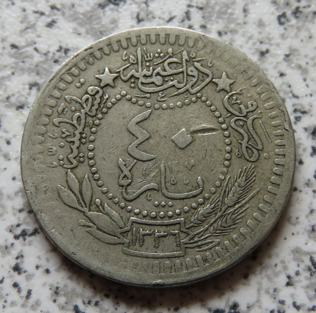  Osmanisches Reich 40 Para 1336/4   