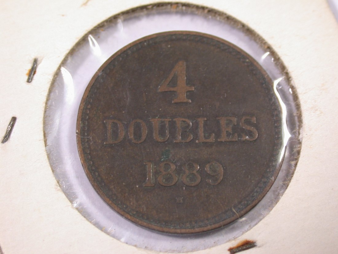 J20 Guernsey 4 Doubles 1889 in ss Originalbilder