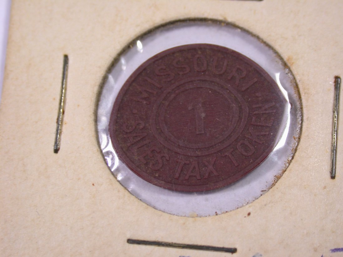 J20 USA Missouri Tax Token Originalbilder