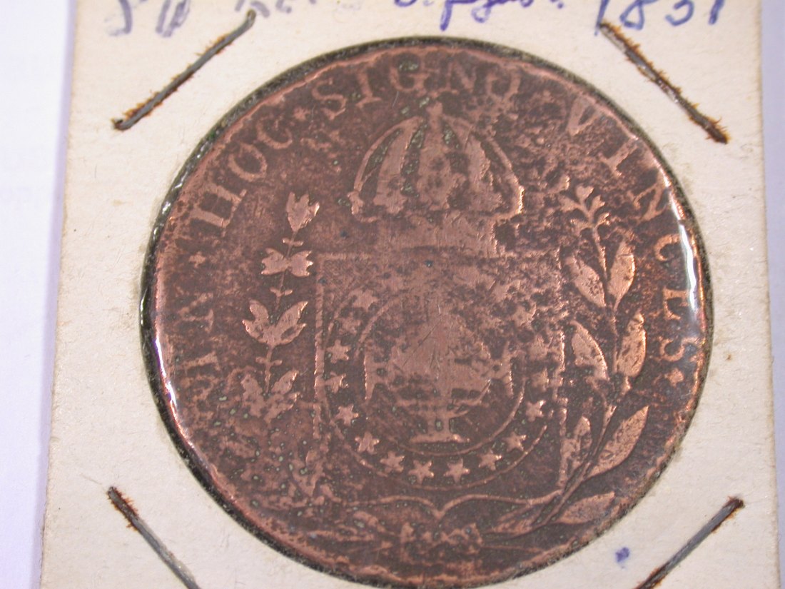 J20 Brasilien 80 Reis ohne Gegenstempel 1831 in f.schön Originalbilder