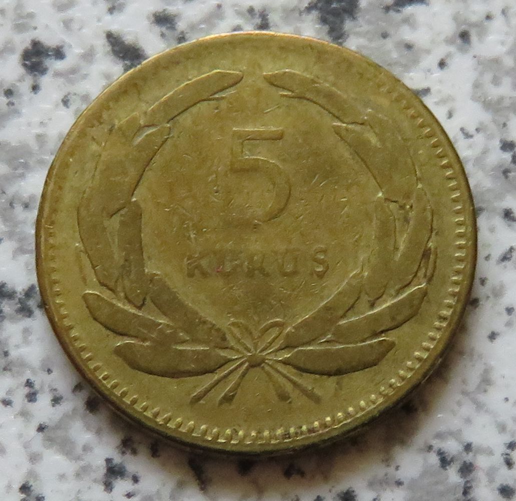  Türkei 5 Kurus 1949   