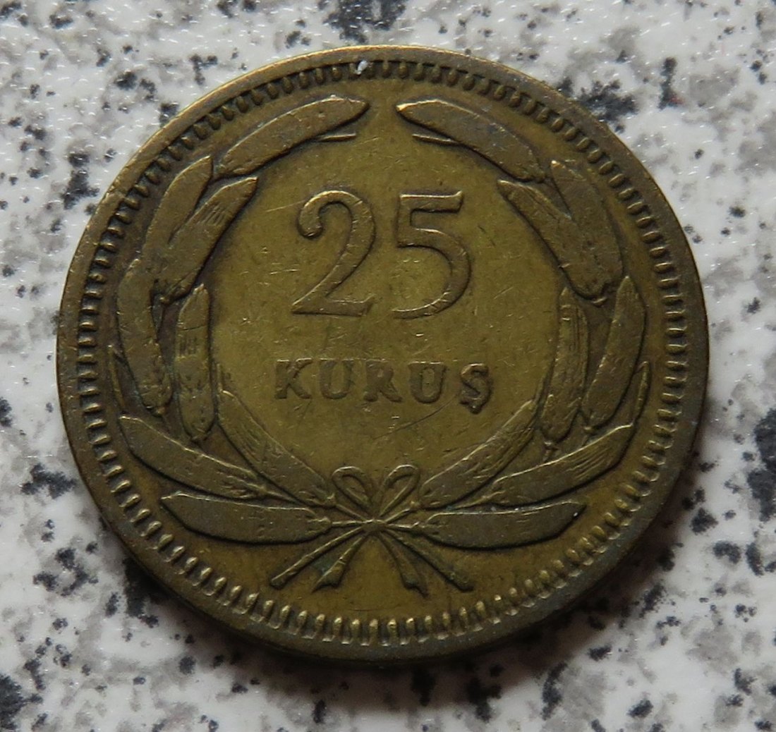  Türkei 25 Kurus 1955   