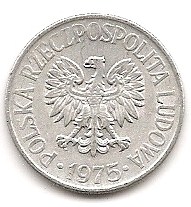  Polen 50 Groscy 1975 #99   