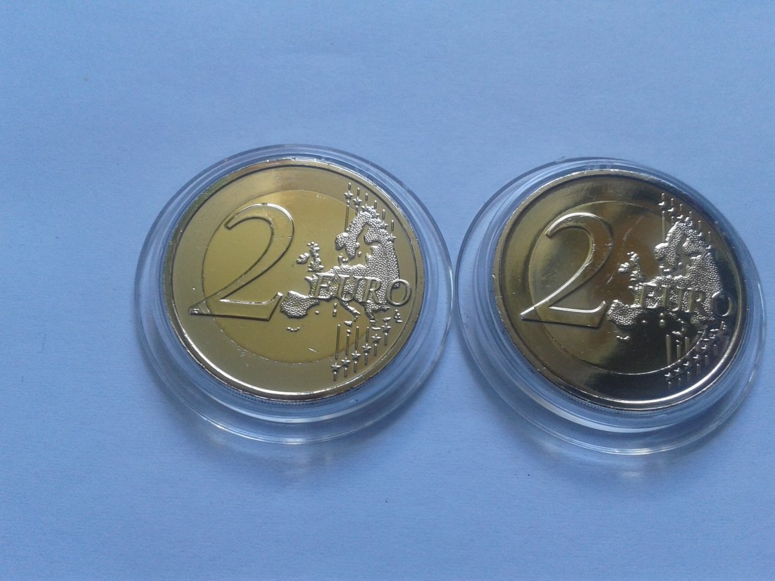  Original 2 x 2 euro 2025 Malta Ochse und Mdina 2x2 euro 2025 Malta Maltesischer Ochse Mdina   