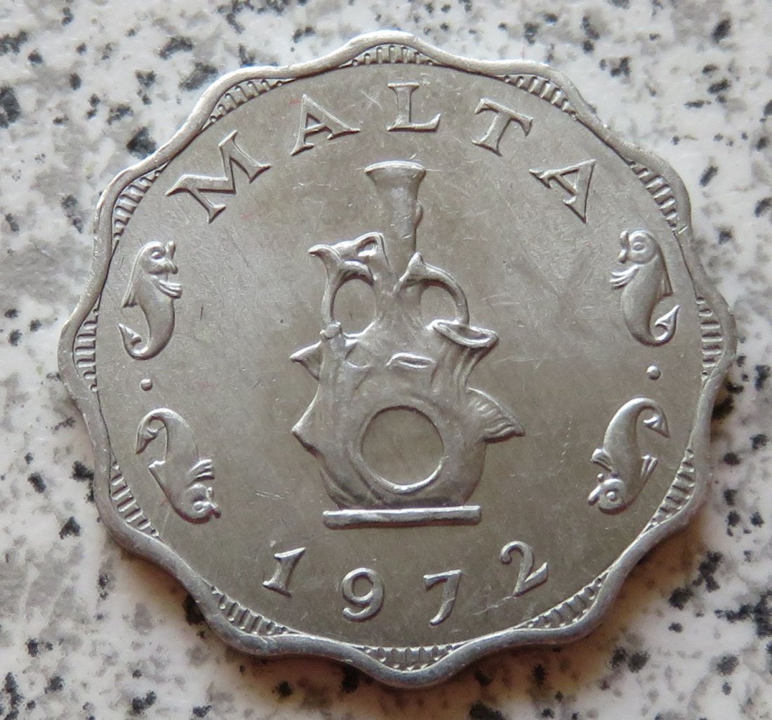  Malta 5 Mils 1972   