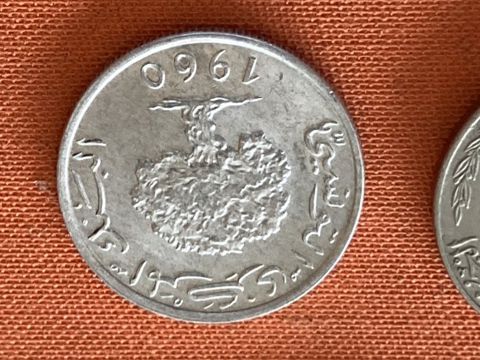  Münze Münzen Umlaufmünze Tunesien 5 Millim 1960   