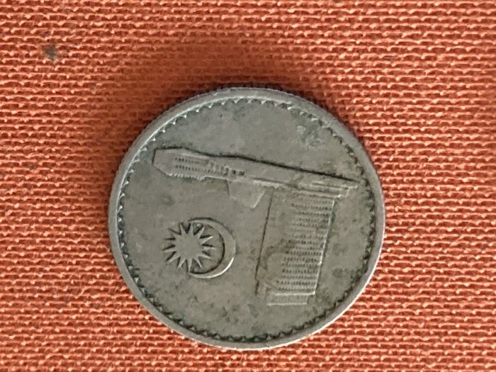  Münze Münzen Umlaufmünze Malaysia 5 Sen 1967   