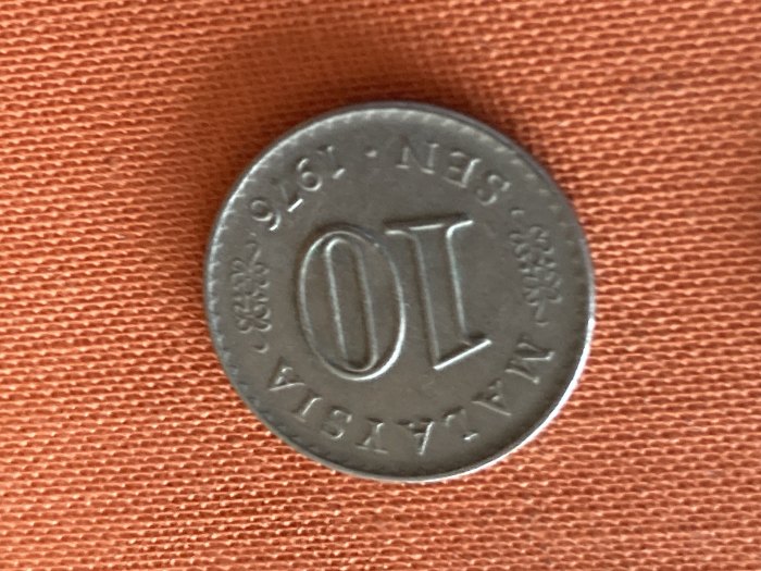 Münzen Münze Umlaufmünze Malaysia 10 Sen 1976