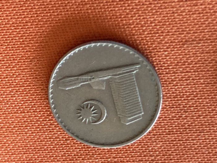  Münzen Münze Umlaufmünze Malaysia 10 Sen 1976   