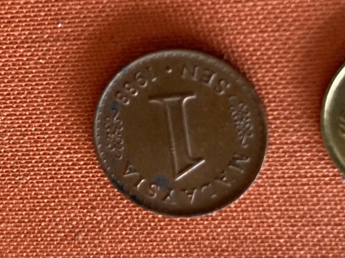  Münze Umlaufmünze Malaysia 1 Cent 1988   