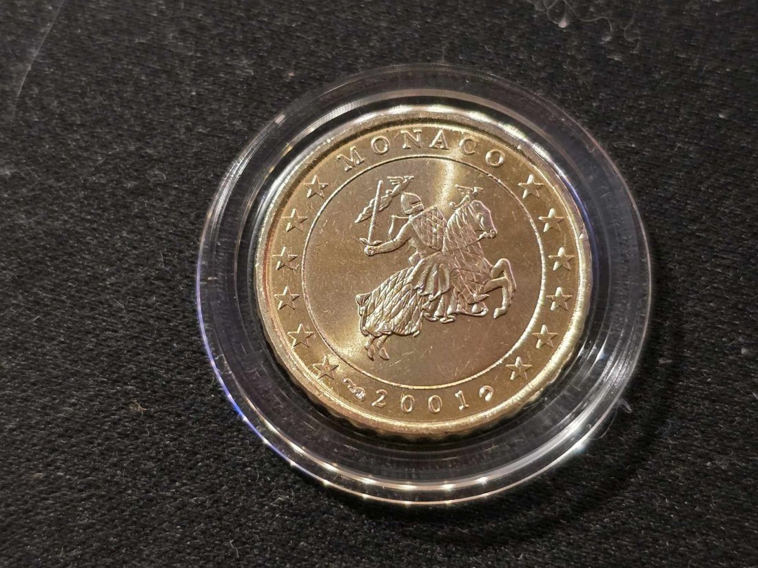  Monaco 10 Cent 2001 STG   