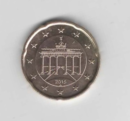  20 Cent Deutschland 2015 A (N350)   