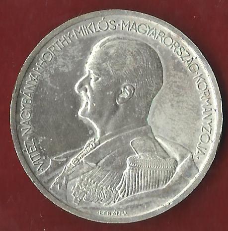  5 Pengo Ungarn 1939 Münzankauf Koblenz Frank Maurer AK 57   