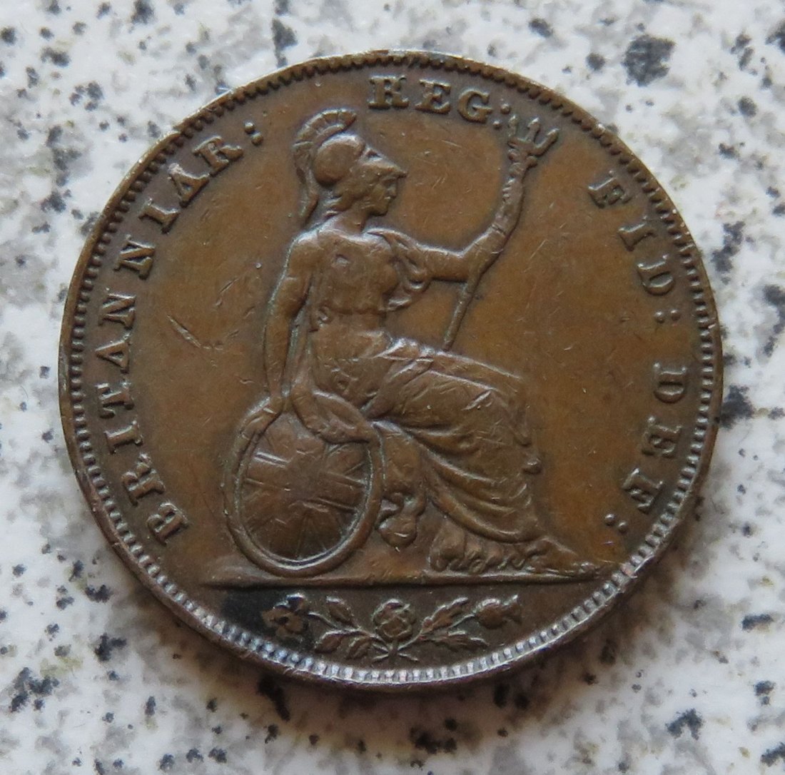  Großbritannien Farthing 1853   