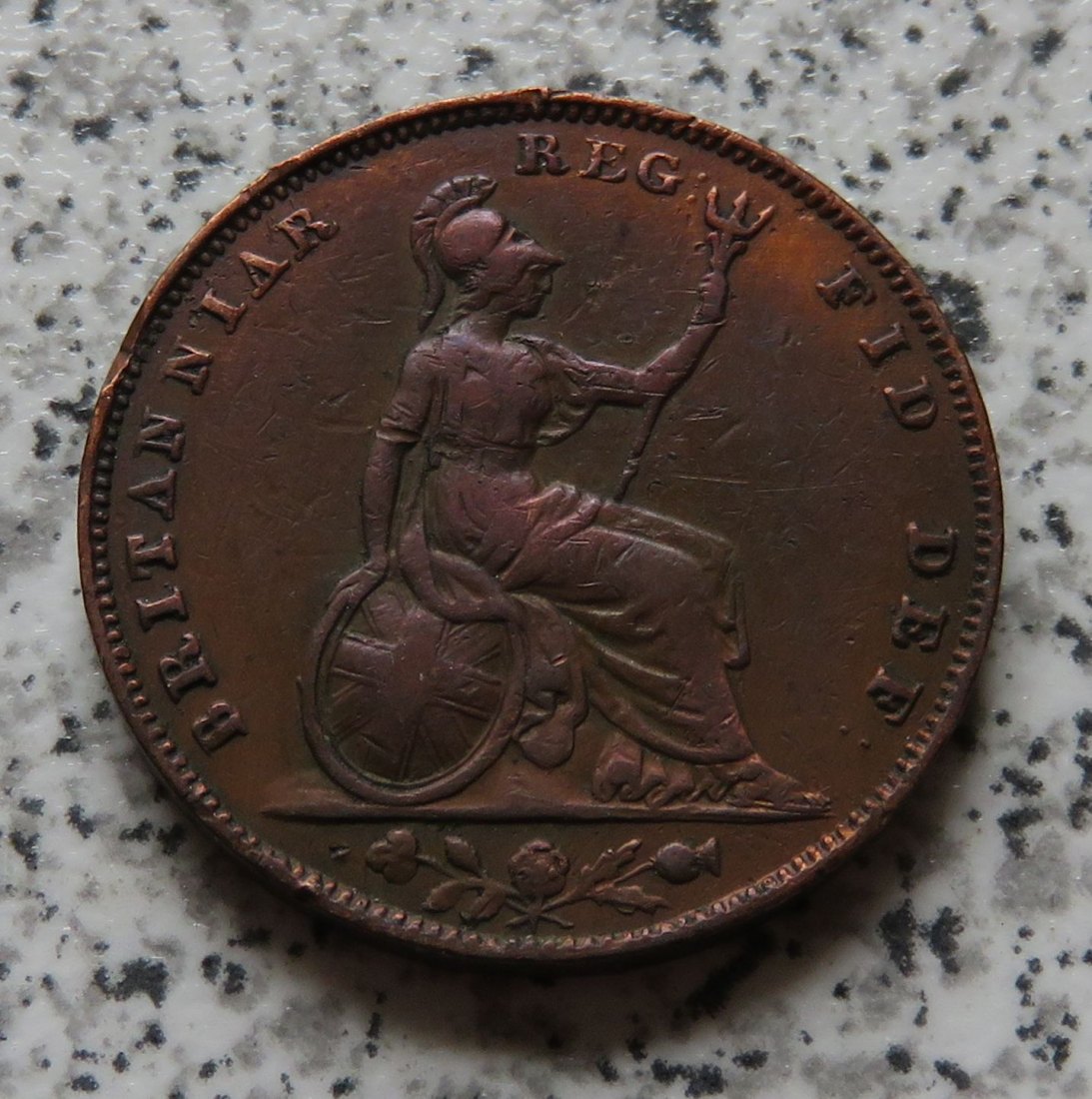  Großbritannien Farthing 1853   