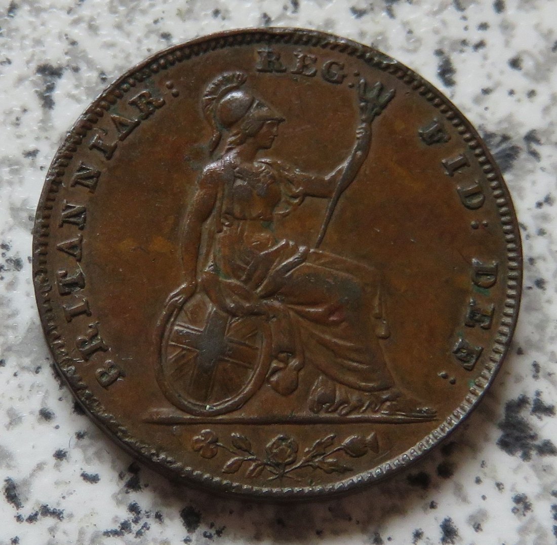  Großbritannien Farthing 1856   