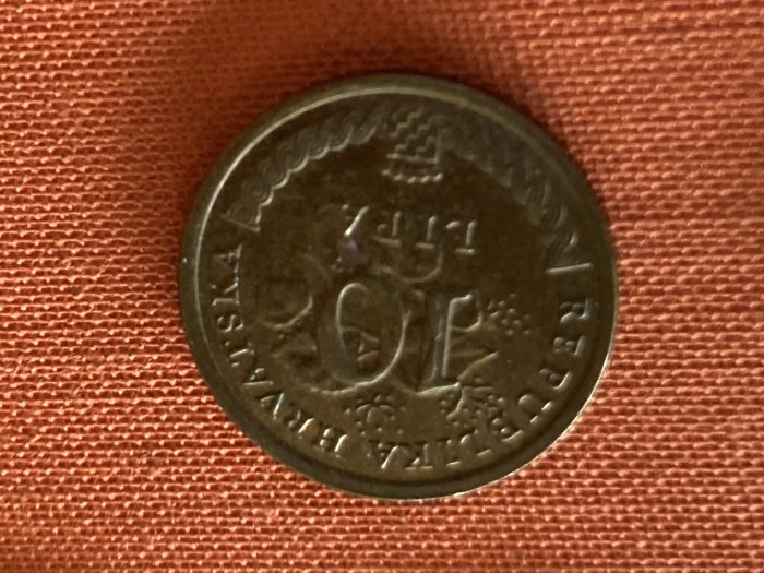 Münze Umlaufmünze Kroatien 10 Lipa 2003