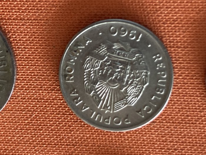  Münze Umlaufmünze Rumänien 15 Bani 1960   