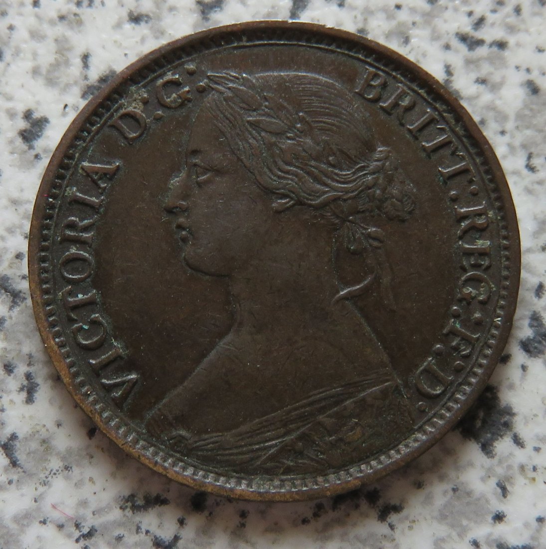  Großbritannien Farthing 1862   