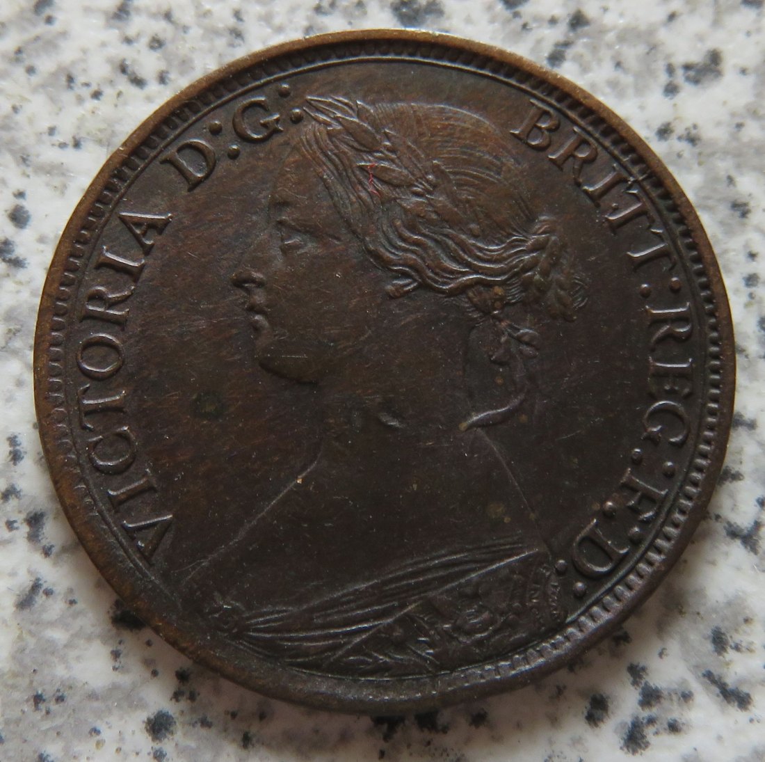  Großbritannien Farthing 1867   