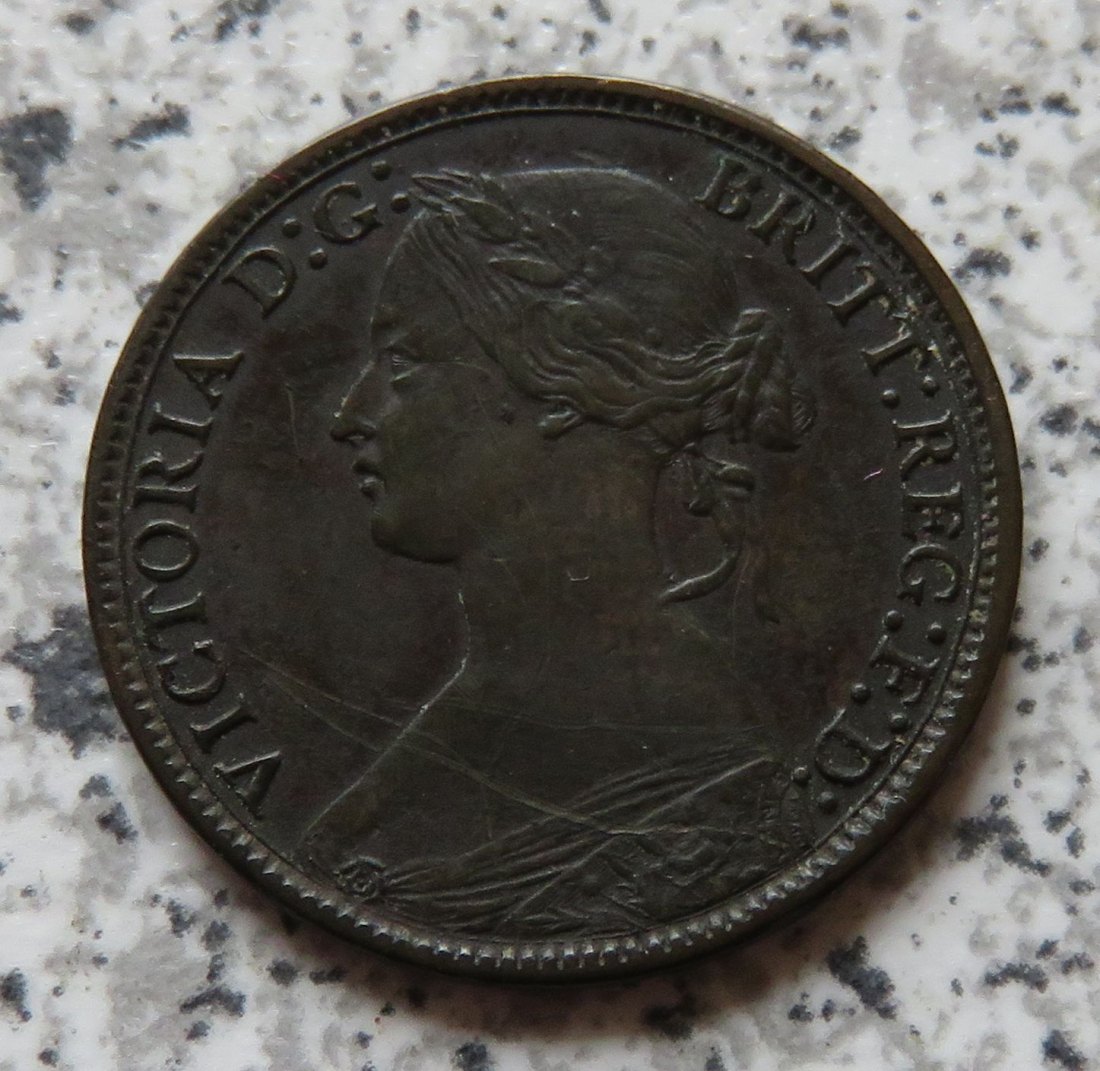  Großbritannien Farthing 1872   