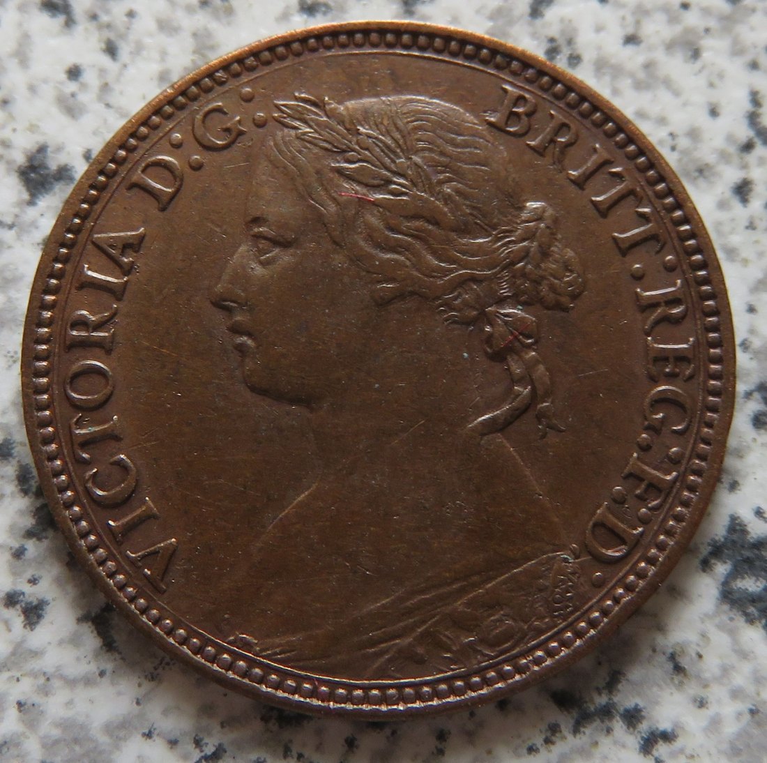  Großbritannien Farthing 1874 H   