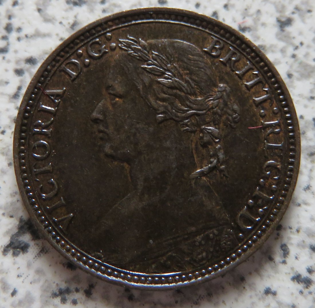  Großbritannien Farthing 1879   