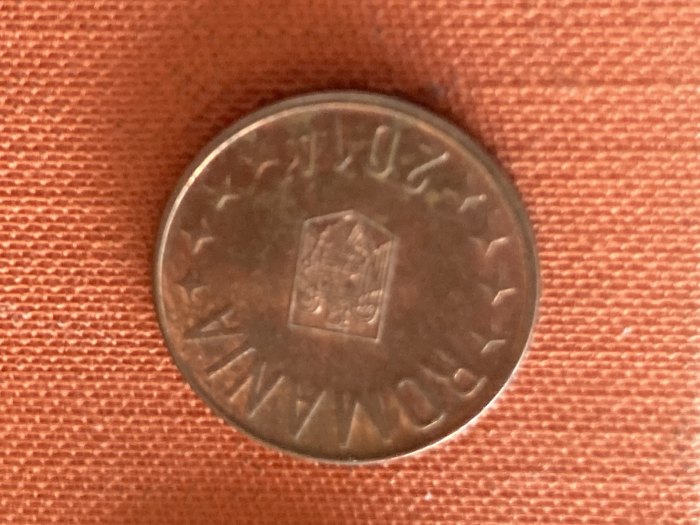  Münze Umlaufmünze Rumänien 5 Bani 2014   